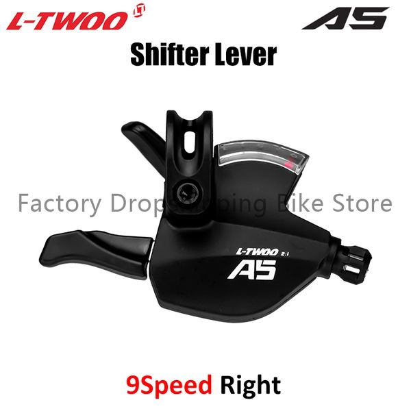LTWOO A5 1x9 9V DÉRIALURS ARRIÈRE LARIALUR TRIGRY LEVER GROUPSET POUR MTB BIKE 9S SHIFTER STANT 2 kits Mountain Bicycle Pièces