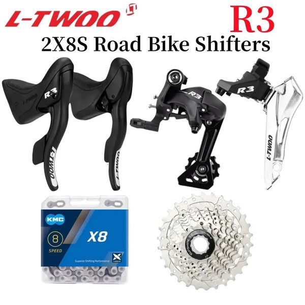 LTWOO R3 2x8 Speed ​​Road Bike Kit de vélo de levier de vites