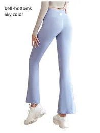 LU-01 Leggings pour femmes Pantalons de yoga couleur solide