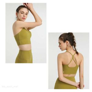 Ropa de yoga a prueba de golpes Ropa interior hermosa para la espalda Sujetadores de yoga para mujer Fitness Deportes Correr Chaleco Belleza Entrenamiento de espalda Danza Sujetador elástico Lencería ajustada Gimnasio