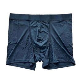 Lu -0855 Yoga heren platte hoek ijszijde naadloos bloot gevoel dun ondergoed elastische mid-rise boxershorts hardlopen atletisch