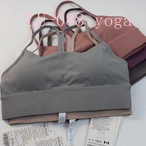 Dames mouwloze yoga beha gezellige verbreed Hem gevulde camisoles tanks met yoga's vest sportbeha's y-shape racer rug spaghetti riemen tops met verwijderbaar