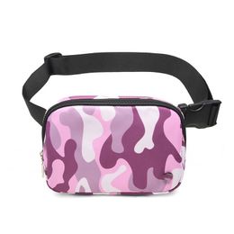 LU-1209 Moda de lujo en todas partes bolsas de cintura Fanny Pack Diseñador Bumbag para mujer Nylon para hombre Bum Pecho Deportes Embrague Bolsa de yoga Hombro Cruz Cuerpo Bolsos Carteras