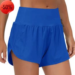 lu-18 Speed Up Shorts Sneldrogend Ademend Sport Hotty Hot Short Dames Fitness Nep Tweedelig Lichtbestendig Gevoerd Yogalegging Hardlopen Golf Biker Pantkh