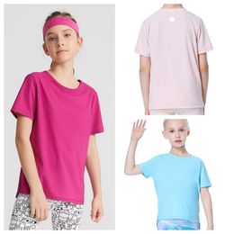 LU-1889 Ice Girls-Camiseta transpirable de manga corta para Yoga, Camiseta holgada de secado rápido para correr, deportes, baile y Fitness