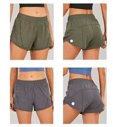 LU-2017 Nieuwe ademende losse anti-walk yogashorts outdoor casual hardloopshorts fitness hotpants voor dames