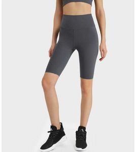 lu-223 Taille libre ONE Align Shorts Tenues de yoga Tennis Shorts de golf Déodorant antibactérien pour femme Taille haute Lift Hip Tight Capris Pantalon de yoga