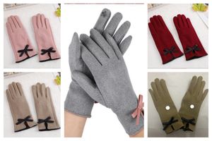 LU-409 Diseño de alta calidad Nuevos guantes para deportes al aire libre lululemomly impermeables y Veet Warm lululy Fiess para mujer