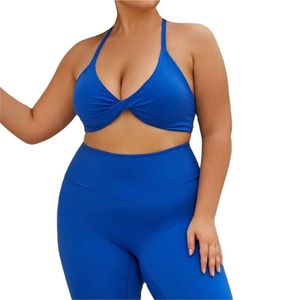 Lu Agil définit la taille plus taille Fiess rapide sec bourfable femme compression yoga sportif soutien-gorge de soutien-gorge