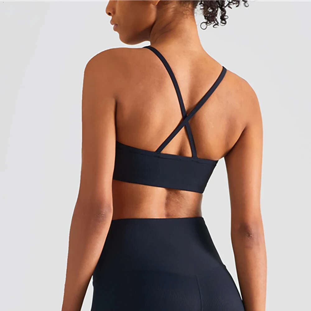 lu align align align bras sports bra beautiful beautiful back cross strap tank top ribbed sport may bra bra bay support hiking yoga lu lemon ll 2024