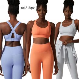 Lu Align Kleding Outfit Outfits voor Dames Geen ongemakkelijke lijn Fitness Yogapak Damesleggings Hoge ondersteuning Sportset Cross Over Design Jogger Gry Lu-08 2024