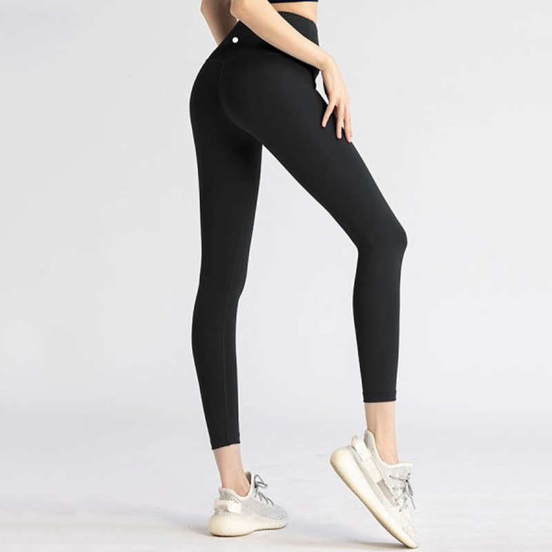 LU Align Leggings Flare Yoga Pantalons Shorts Femmes Gym Slim Fit Pockets Vêtements d'entraînement Coulage de gym