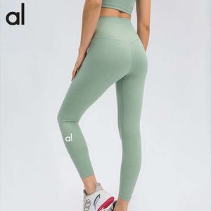 Lu Align Citrons Pantalon de Yoga AL Femmes Leggings de Sport Leggings de Fitness Confortables Push-ups Gym Leggings Taille Haute Leggings Extensibles pour Dames