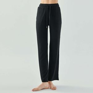Lu Align Lu – Leggings de Yoga pour femmes, pantalon ample avec cordon de serrage réglable, poche latérale, taille haute, séchage rapide, pour entraînement et danse, automne