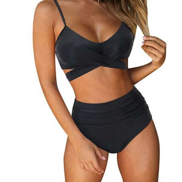 Lu Align Outfit Swim Yoga Wear Femme Split Pushup V String Imprimé Femmes Sexy Taille Basse Bikini Ensemble Baigneur Maillot De Bain Été BeachWear Natation Jogger Gry Lu08 20