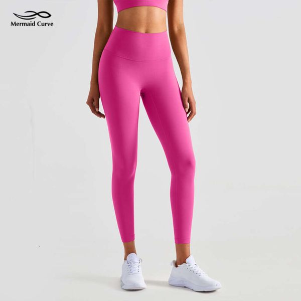 LU Align Pant Lemon 2023 Vente chaude Fiess Femelle Leggings en pleine longueur 19 Couleurs Running Cought and Formfitting Yoga Pantal