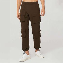 LU Alinee Shorts Summer Sport 2022 Diseño personalizado de diseño Poliéster pantalones pantalones cortos de carga para hombres LLMeon Gym Woman