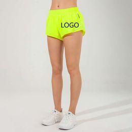 LU Alinee Shorts Summer Sport Summer Dryg Sports Runng Runng Women's Yoga Shorts LL LMEON Mujer Gym