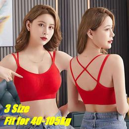 Lu Align Tanks Nouvelle croix rouge Camisoles Sport grande taille femmes Fitness hauts sous-vêtements course haut de gymnastique beauté dos Push Up Sport soutien-gorge gilet citron LL Jogger Lu-08 2024