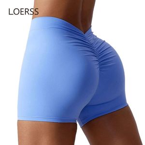 Lu Align Woman High Pant LOERSS Short taille femme Scrunch Booty Butt Lifting Confort Fitness Collants de gym Squat Proof Naked Feel Leggings Lemon Lady Gry Sports Girls