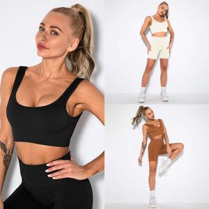 LU Align Woman Suit algin Femmes Set Sports Suisse Sports Gym Fitness Bra Shorts Strethre Lady Swear Running Crop Tops Couleurs courtes Couleurs Align Alignez Gym Vêtements Lemon Woman LA