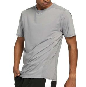 Lu Align Yoga Lemon T-shirt pour hommes Été Loisirs Sports Fitness Séchage rapide Respirant Lâche manches courtes Haute élasticité Livraison gratuite Avoir Jogger Vêtements à la mode