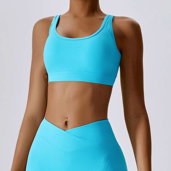 Lu Align Yoga Outfit Bras Práctica Soporte Bra Vendaje Diseño Mujeres Running Ropa interior Ciclismo al aire libre Ropa Gimnasio Fitness Ropa Jogger Gry Lu-08 2024