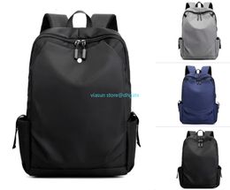 Mochila LU, bolsas de Yoga, mochilas para ordenador portátil de viaje, bolsas deportivas impermeables para exteriores, escuela para adolescentes, negro, gris y azul