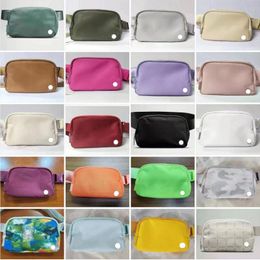 Lu Ceinture Yoga Sac Partout Ceinture Sac Fanny Pack Designer Classique Bum Poitrine Bumbag Nylon Femmes Hommes Épaule Bandoulière Sacs de Taille