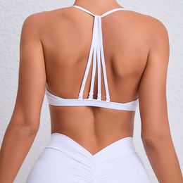 Lu Bra Yoga Align Tank Top 2023 Wo Ways-Weerings Gym Ladies Backless Sport Yoga Op Fiess Halter 4 STACHES ARRIVÉS ARRIVE