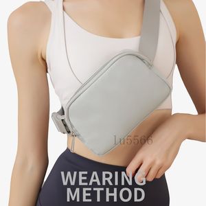 Lu partout sac de Yoga sac de taille sac de transport pour hommes et femmes sac de transport poitrine et dos en Nylon étanche épaule bandoulière sac de ceinture