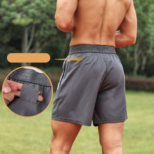 Lu Lemon pour hommes shorts de yoga tenue hommes pantalons courts de basket-ball de basket-ball respirant pantalon entraîneur adulte