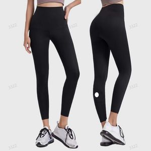 Femmes Yoga Leggings Shorts Designers Sexy Pantalons LEGGINGS HIGH TAILLE ALIGN SPORTS LEGGINGS LU Gym de gym