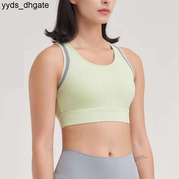 Lu Lu Align Align Tanks Sans Couture Fitness Gym Sport À Fort Impact Yoga Citron LL Citrons Soutien-Gorge Haut Court Gilet Serré Bralette Push Up Sous-Vêtements Sexy Livraison Gratuite LL