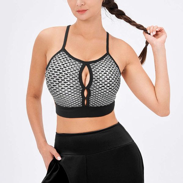 Lu Lu Align citron Yoga tenue soutiens-gorge sous-vêtements de sport haut pour salle de sport femme Fitness femme soutien-gorge dames livraison gratuite Bralette entraînement été Push Up femmes Jogger