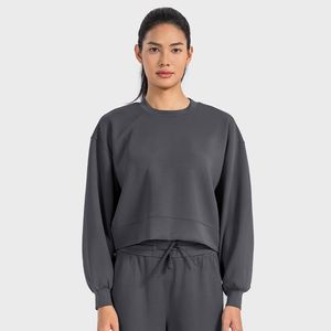 Lu Lu automne Al sweat femmes Yoga costume veste femmes manteau de gymnastique à manches longues chemise entraînement pull DAW pull