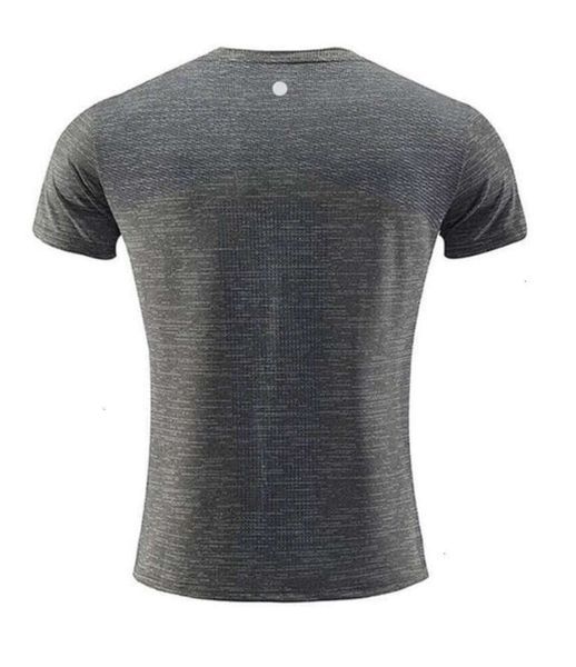 LU LU L Designer absorbant et respirant LL citrons Hommes Chemises d'extérieur Nouveau Fitness Gym Football Football Mesh Back Sports T-shirt à séchage rapide Ski