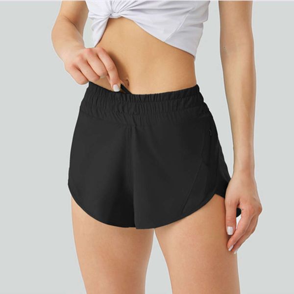 Lu Lu Lemon Align Hotty Hot Pantalón corto con forro de talle alto, 2,5