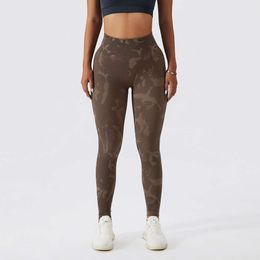 Lu Lu Lemon Pant Align Butt Tie Pantalon de teinture de sport Pantalon de levage Leggings taille haute sans couture pour femmes Vêtements de sport Push Up Vêtements d'entraînement Yoga woman