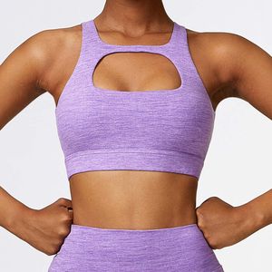 Lu Lu citroen Yoga Align Vest Sport Push Sexy Dames sportbeha Top Up Fitnessbeha Workout ondergoed Sporttops voor dames Ademend hardloopvest Gymkleding