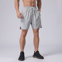 Lu Lu Lemons Fiess Mens Sports Running Invisible Sex Open-Seat Pantals Syer Syer Pantals Multi-Pocket Lace 5 points Shorts
