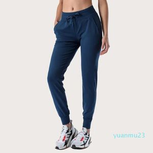 LU LU LEMONS Neuvième Femmes Yoga Push Fiess Leggings Doux Taille Haute Hanche Ascenseur Élastique Pantalon De Jogging Occasionnel Couleurs L