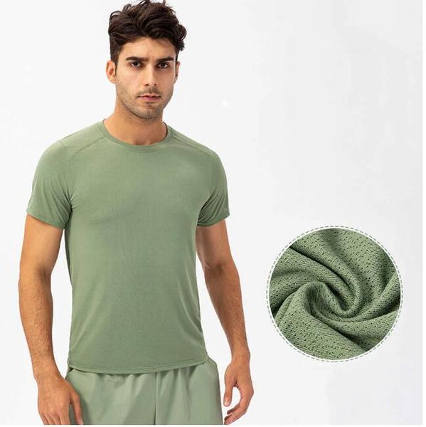 LU LU LEMONS Traje Correr Camisas de yoga Compresión Medias deportivas Fiess Gimnasio Fútbol Hombre Jersey Ropa deportiva Secado rápido Deporte Camiseta JLPV wear