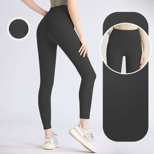 Lu Lu Pant Align Pants Femmes Gym Leggings Sans Couture Taille Haute Push Up Nu Fitness Formation Collants Féminins Sport Entraînement Vêtements Yoga Lemon LL woman