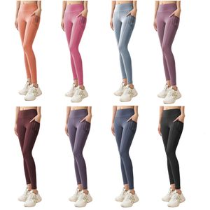 Lu Lu Pant Lemon Align nouveaux pantalons femmes taille haute femmes Leggings de gymnastique pousser minceur course Pilates entraînement Strethy Fitness Yoga vêtements de sport