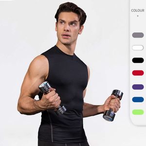 Lu Lu Yoga Outfit Couleur unie Col rond Hommes Sport Align Lemon Vest Basketball Fitness Training Jog T-shirt à manches courtes Séchage rapide