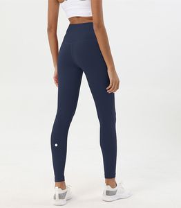 Lu lul yoga uitlijning leggings passen pluche vrij hoog taille multiple voor naad loopcycline been broek hoge kwaliteit