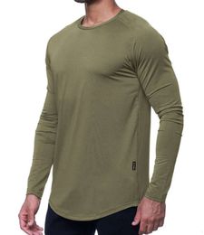 Lu Hombres Venta caliente Traje de yoga Deportes Camiseta de manga larga Estilo deportivo para hombre Entrenamiento ajustado Ropa deportiva Elástico Desgaste de secado rápido nuevo Nuevo estilo 158