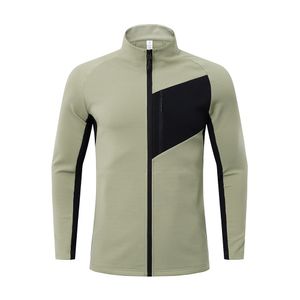 lu Mannen Nieuwe Sport Rits Capuchon Casual Ademend Outdoor Jogger Outfit Wandelvest Materiaal Uitloper 9857