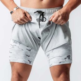 Lu mannen shorts zomer sport workout zweet deigner nlon fie bokser gm workout sport lading runng mannen kort